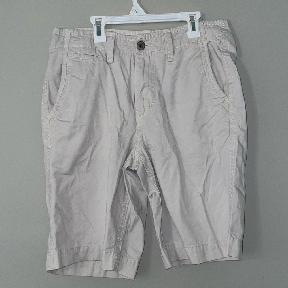 White American Eagle Longer Length Shorts